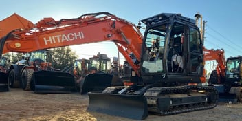 SITECH Solutions' Bolt-On Trimble Machine Control for Hitachi ZX135-7