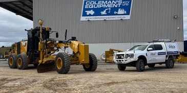 Coleman's Equipment: Cat 150 Grader Upgrade from Trimble GCS to Earthworks